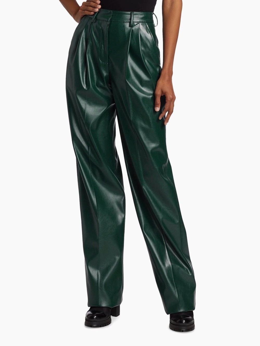 Aknvas O'Connor High-Waist Straight Fit Pants